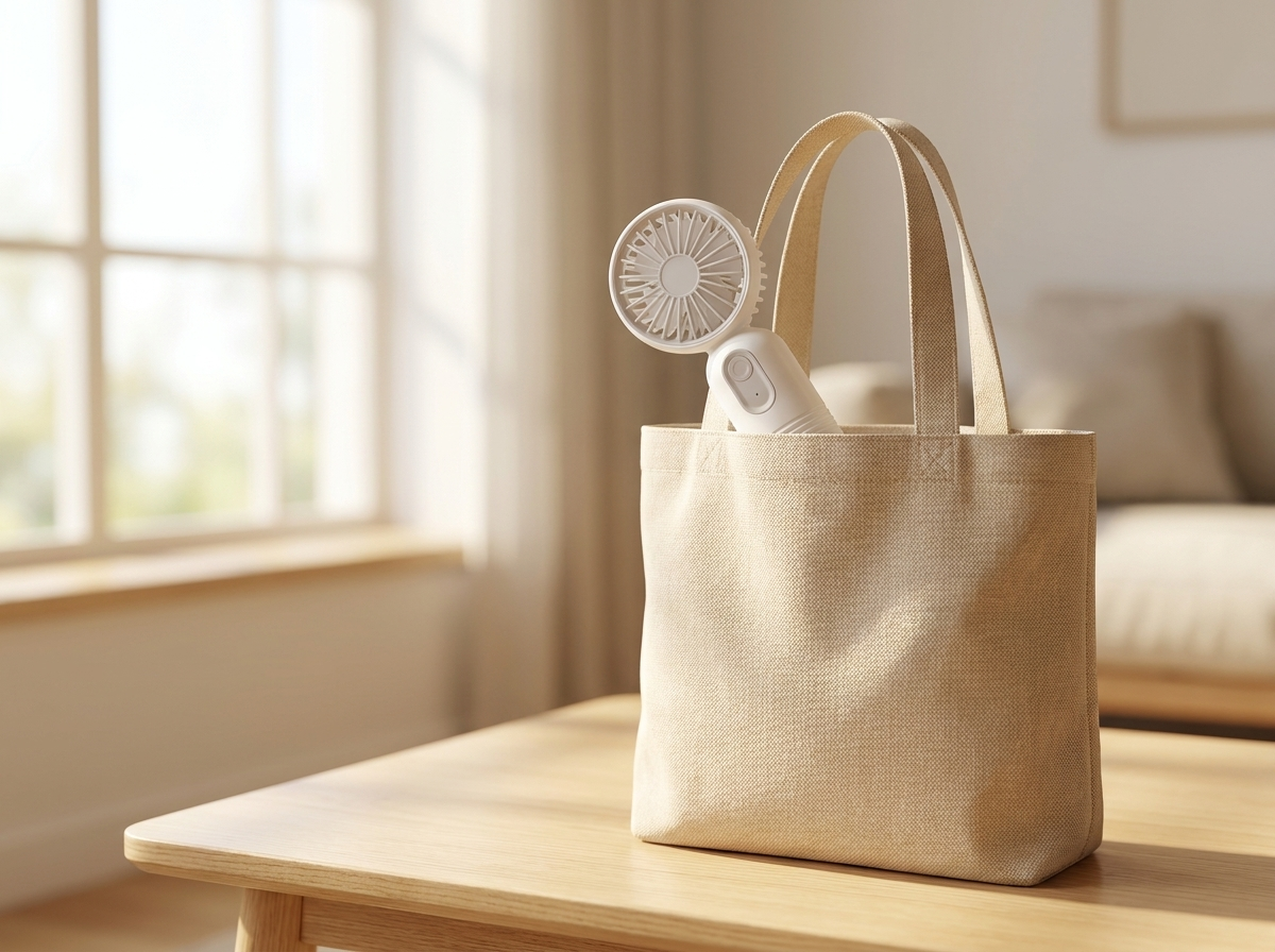 AirBreeze in der Tasche — immer dabei