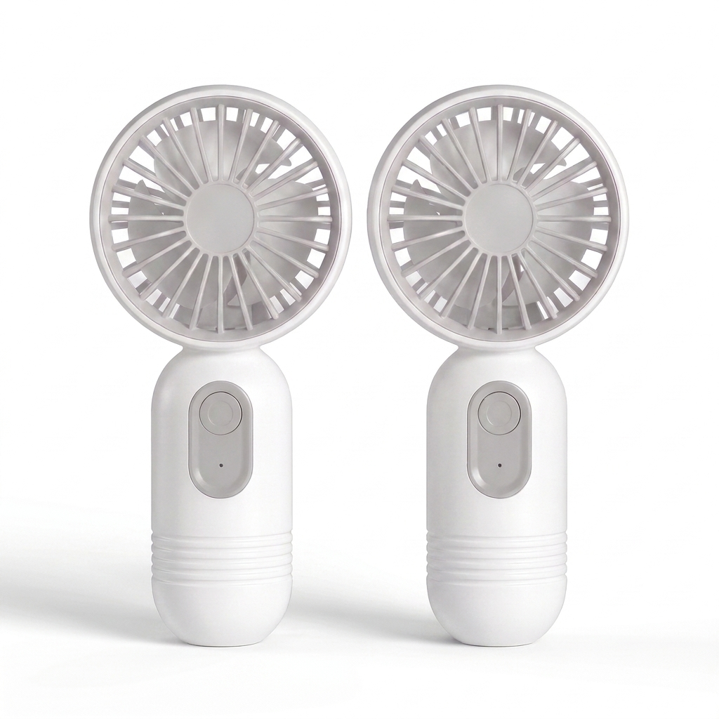 AirBreeze Mini-Handventilator Weiß 2er-Set
