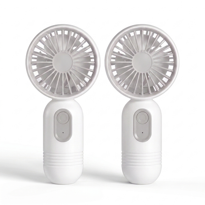 AirBreeze Mini-Handventilator Weiß 2er-Set